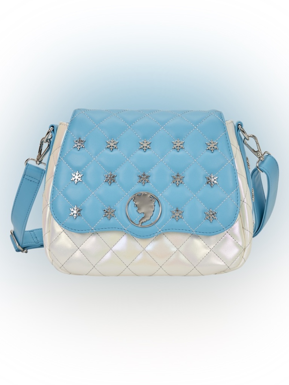 Frozen Elsa Pearlescent Crossbody Bag